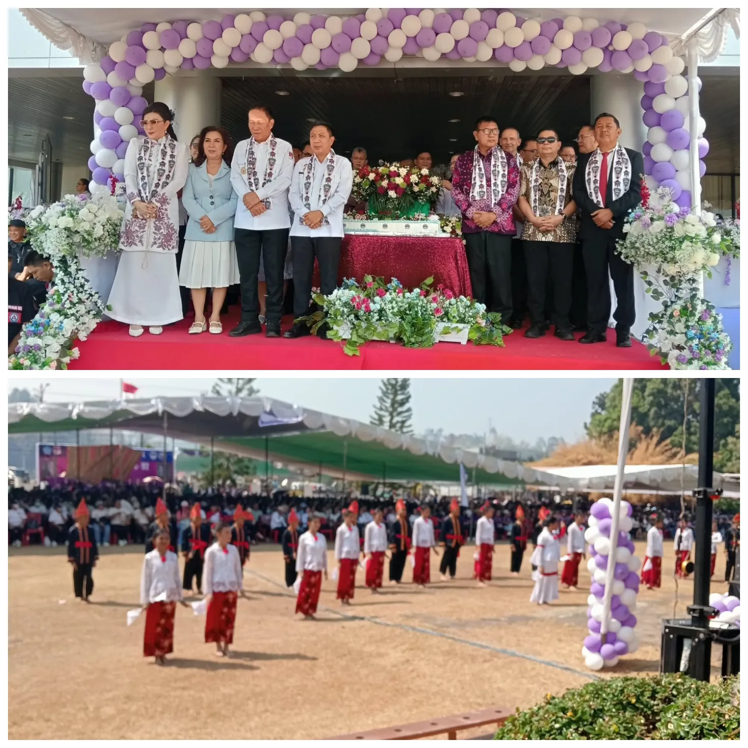 Kodim 1302/Minahasa Hadiri HUT Ke-92 GMIM Bersinode.