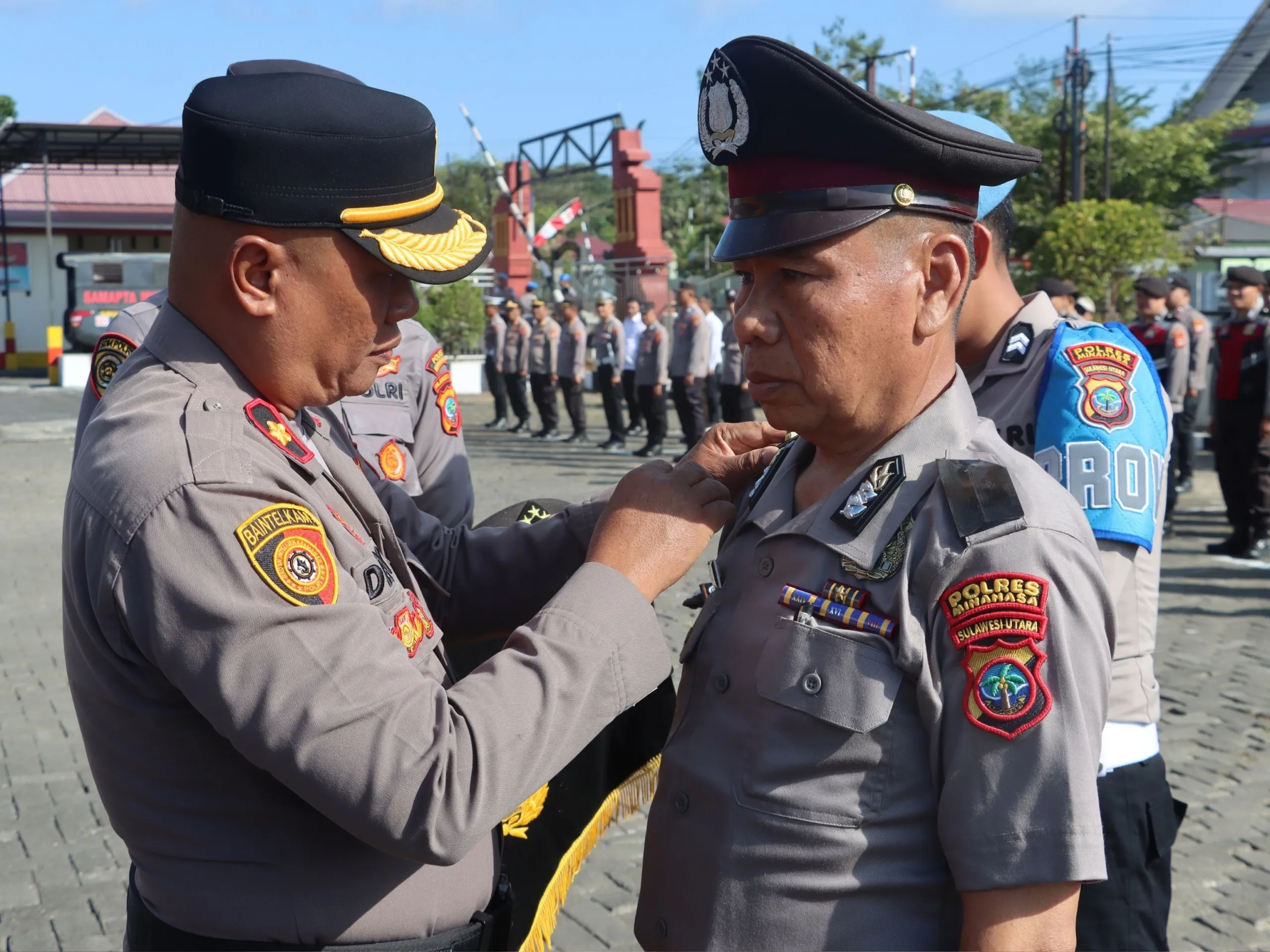 Aiptu Irwan Saleh Raih Pangkat Penghargaan, Polres Minahasa Apresiasi Dedikasi dan Pengabdian