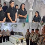 Tak Sekadar Rekan Kerja, Polres Minahasa Hadir di Tengah Kedukaan Kabag Ops