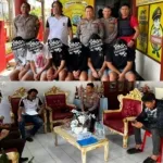Polsek Langowan Gerak Cepat Redam Keributan di SMA Negeri 2 Langowan, Enam Orang Diamankan