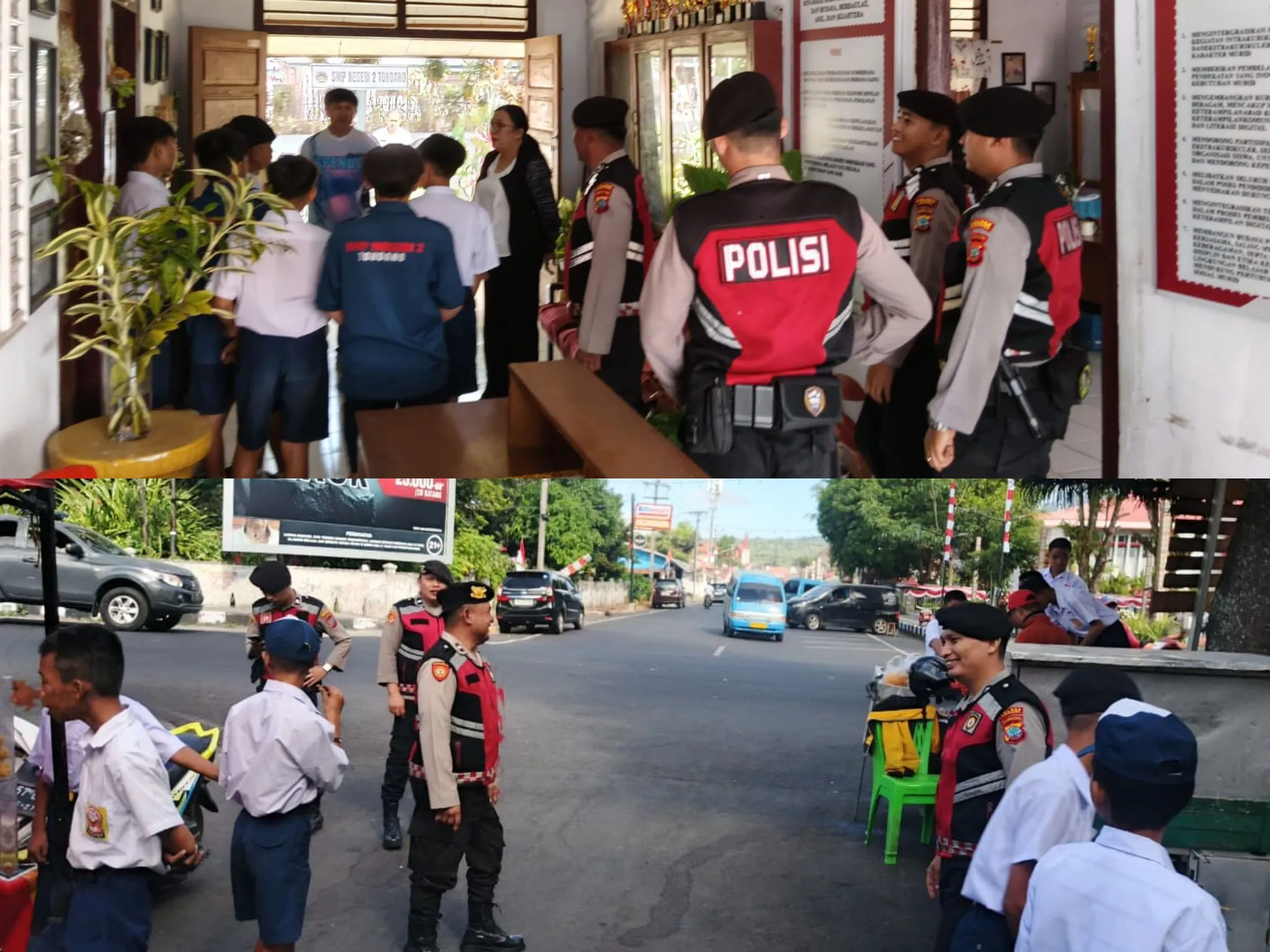 Pantera Presisi Polres Minahasa Patroli di Tengah Warga, Jaga Kamtibmas Di Minahasa