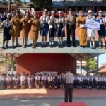 Polres Minahasa Sambangi Sekolah, Satuan Binmas Ajak Siswa Jaga Kamtibmas Sejak Dini