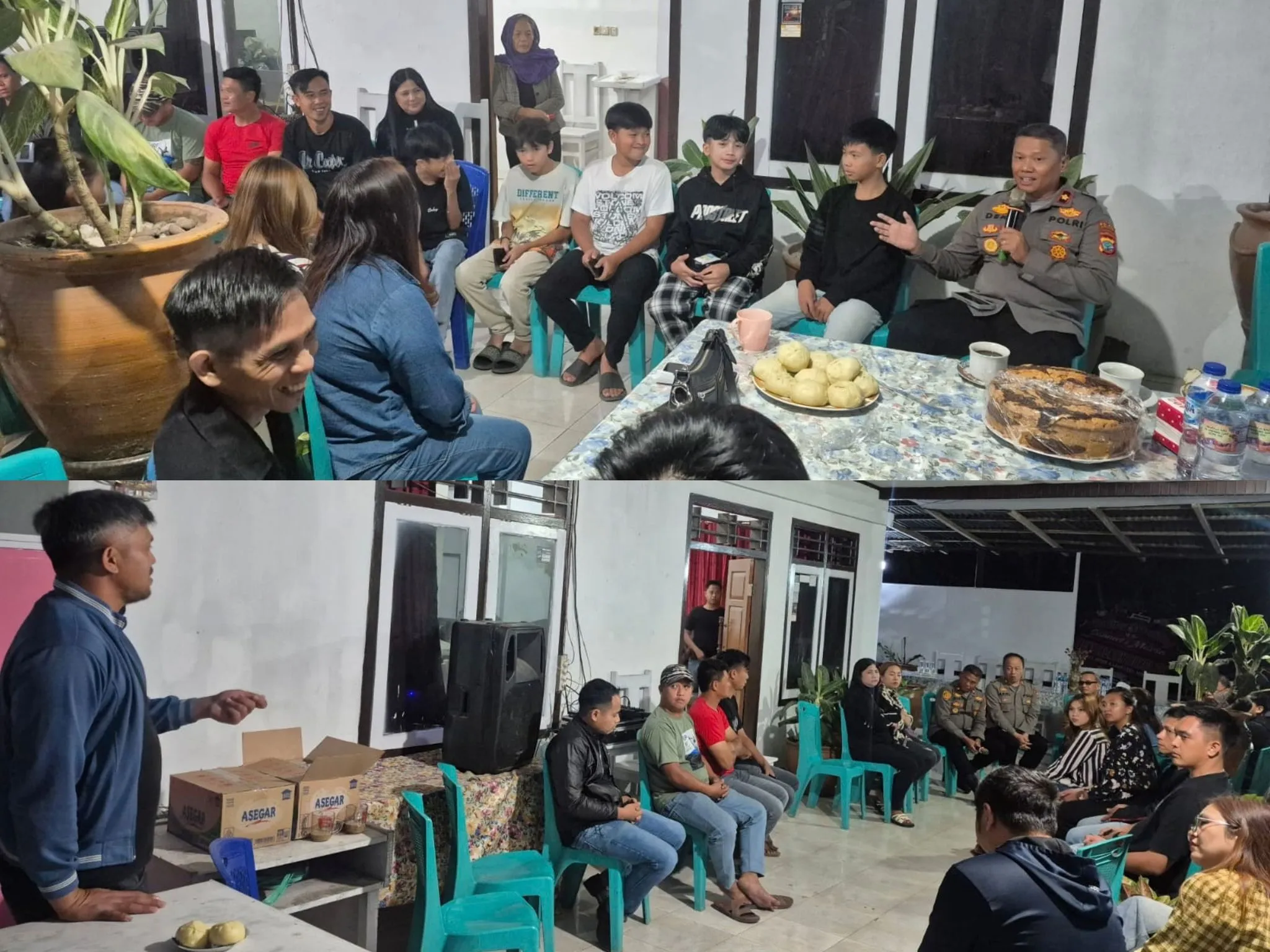 Polres Minahasa Rangkul Anak Muda Touliang Oki Lewat Kongkow-Kongkow Kamtibmas