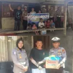 HUT Lantas ke-71, Satlantas Polres Minahasa Hadir Berbagi dengan Warga