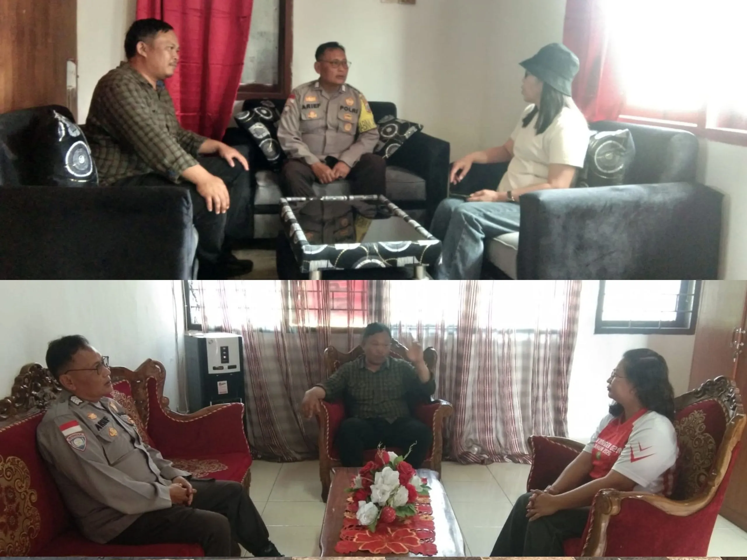 Kongkow Kamtibmas di Papakelan, Polres Minahasa Serap Keluhan Warga Soal Sajam hingga Lem Ehabond