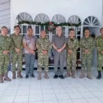 Dandim 1302/Minahasa Dampingi Pangdam XIII/Merdeka Kunjungi Sejumlah Lokasi Di Minahasa.