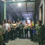 Koramil 1302-09/Langowan Perkuat Sinergitas TNI-Polri.