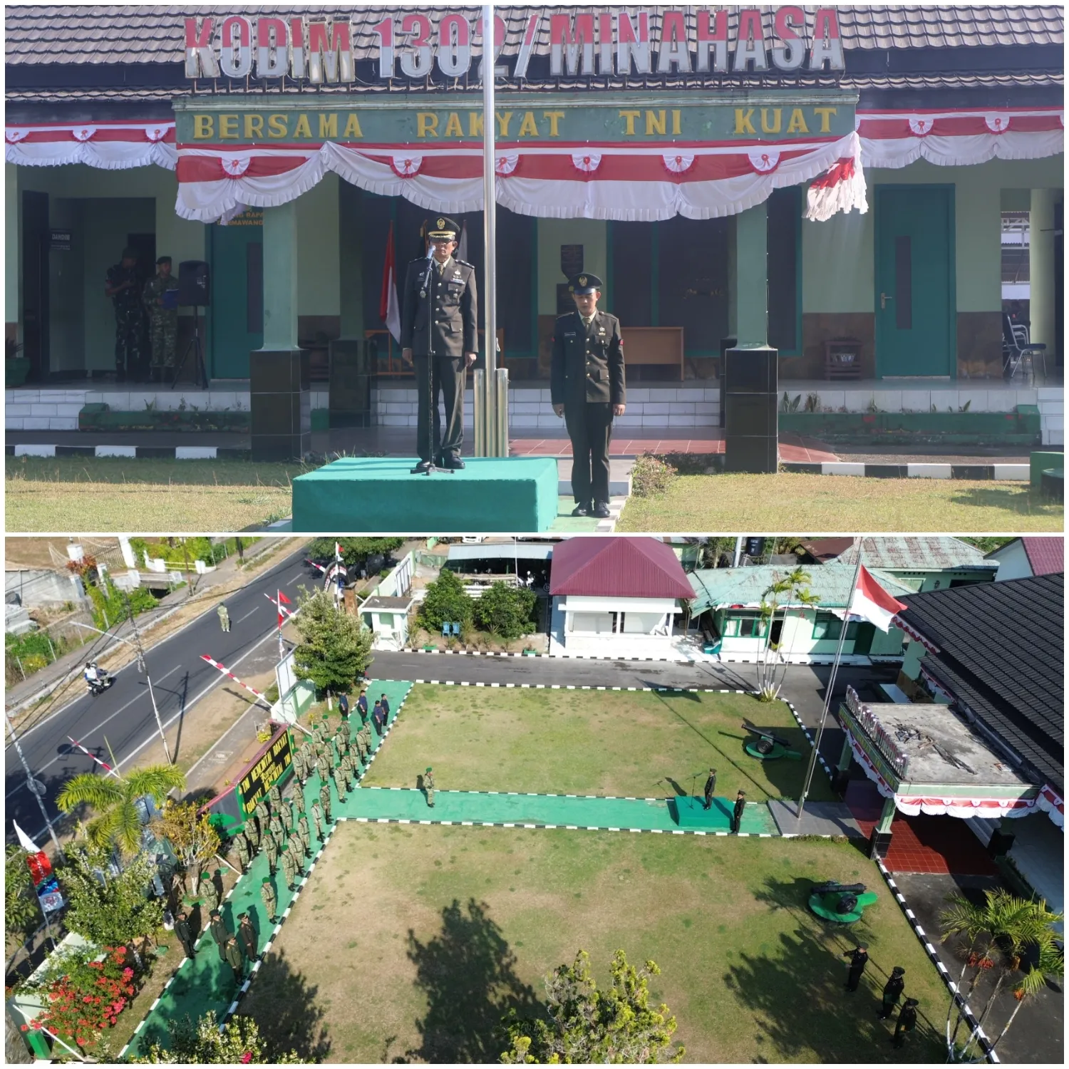 Hari Kesaktian Pancasila, Kodim 1302/Minahasa Kobarkan Semangat Persatuan.
