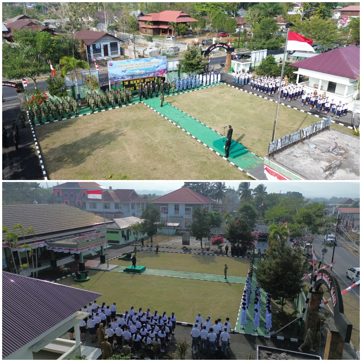 Kodim 1302/Minahasa Peringati HUT Ke-81 TNI.