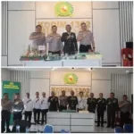 Tiga Kapolres Sambangi Makodim 1302/Minahasa, Perkuat Sinergi TNI-Polri.