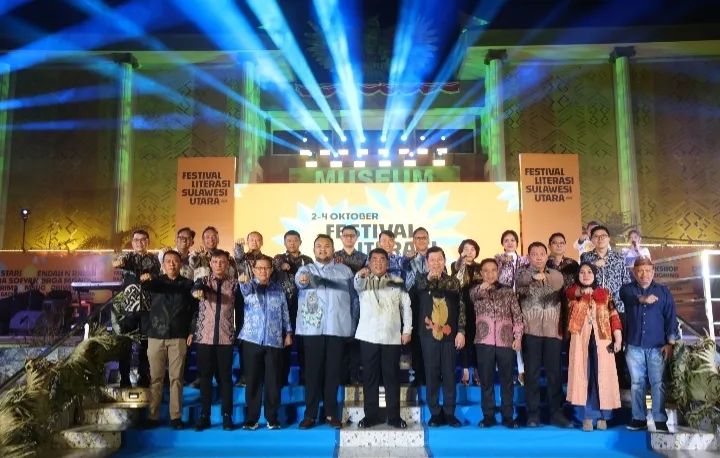 Tutup Festival Literasi 2026, Gubernur Sulut: Kemajuan Daerah Butuh SDM Berpikir Kritis dan Berakar Budaya
