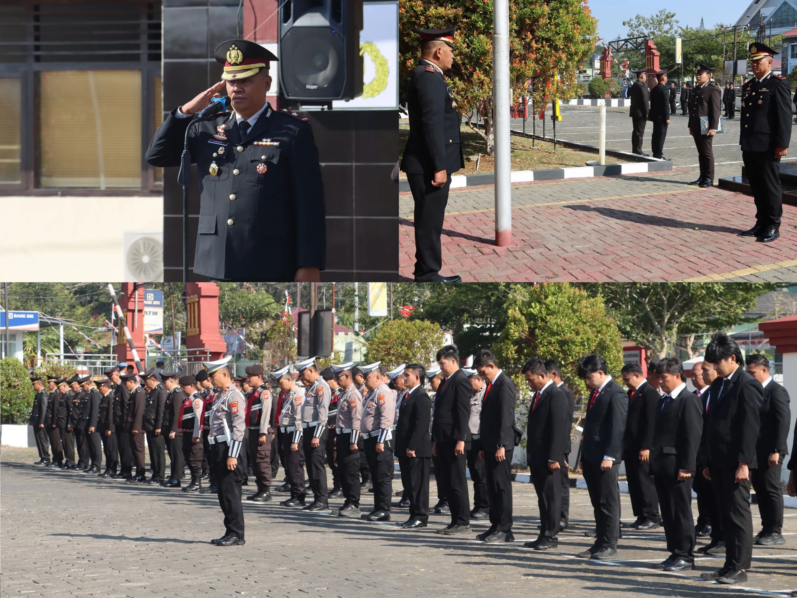 Wakapolres Minahasa Pimpin Upacara Hari Kesaktian Pancasila 2026